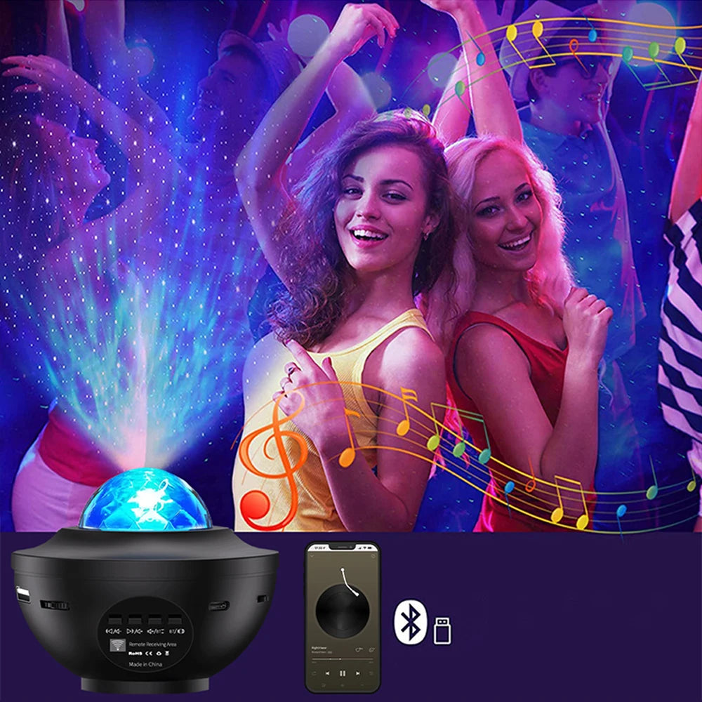 Galaxy Projector Bluetooth Speakers