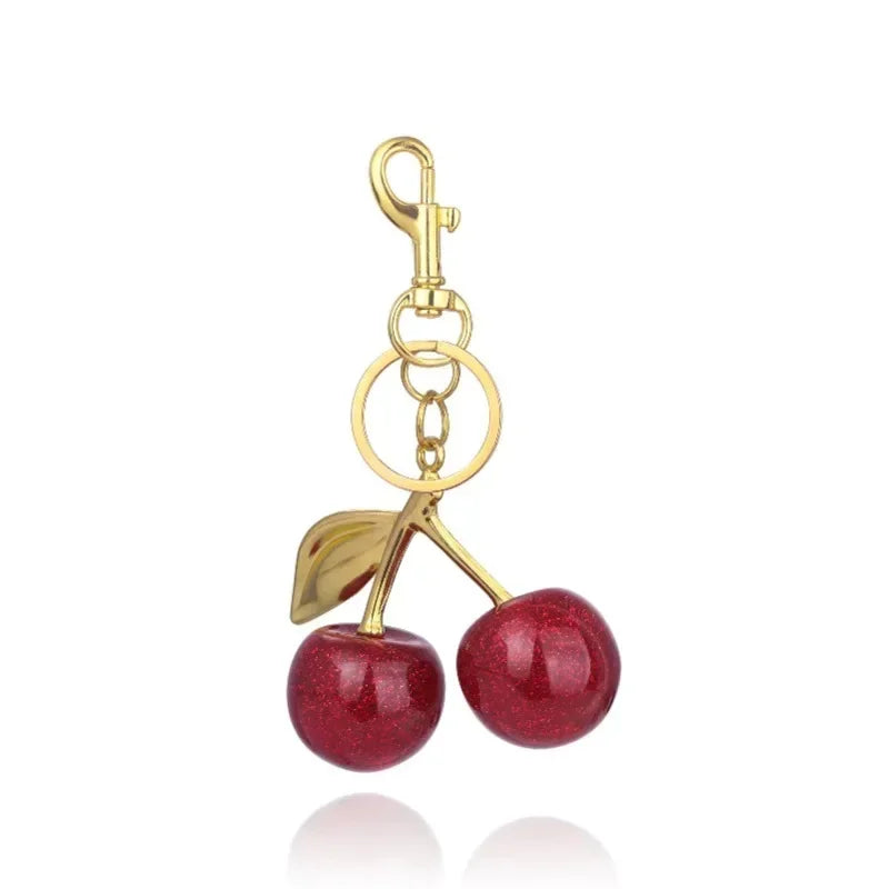 Cherry Charm Handbag Pendant