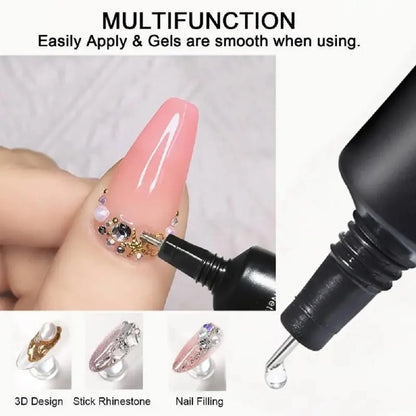 15ml Nail Rhinestone Gel Poly