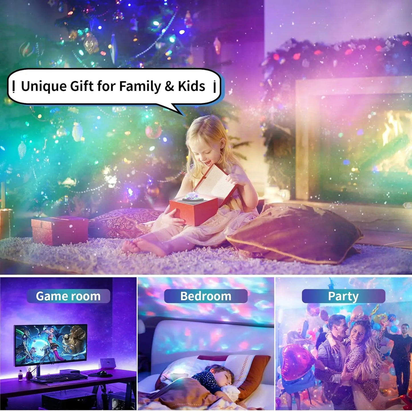 Galaxy Projector Bluetooth Speakers